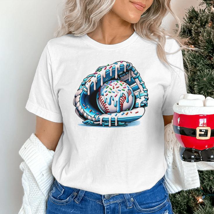 Baseball Drip Ice Cream Sprinkles Baseball Glove Premium Tri-Blend Unisex T-Shirt Baseball Drip Ice Cream Sprinkles Baseball Glove Premium Tri-Blend Unisex T-Shirt
