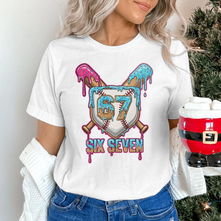 Baseball Drip Number 67 Player 6-7 Six Seven Meme Gen Alpha Unisex T-Shirt Baseball Drip Number 67 Player 6-7 Six Seven Meme Gen Alpha Unisex T-Shirt