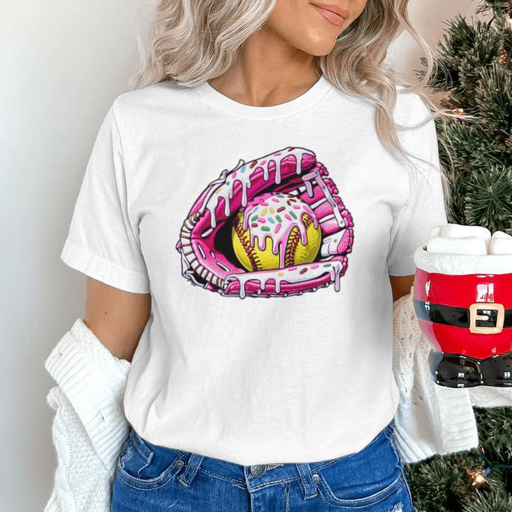 Baseball Glove Drip Shirt Ice Cream Dripping Girls Pocket Premium Unisex T-Shirt Baseball Glove Drip Shirt Ice Cream Dripping Girls Pocket Premium Unisex T-Shirt