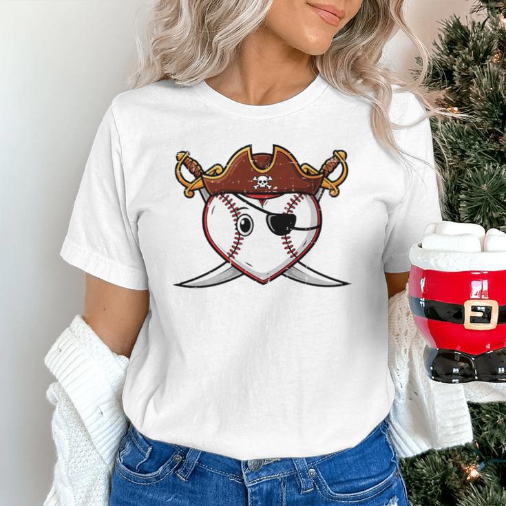 Baseball Heart Pirate Hat Crossed Swords Men Boys Kids Youth Premium Tri-Blend Unisex T-Shirt Baseball Heart Pirate Hat Crossed Swords Men Boys Kids Youth Premium Tri-Blend Unisex T-Shirt