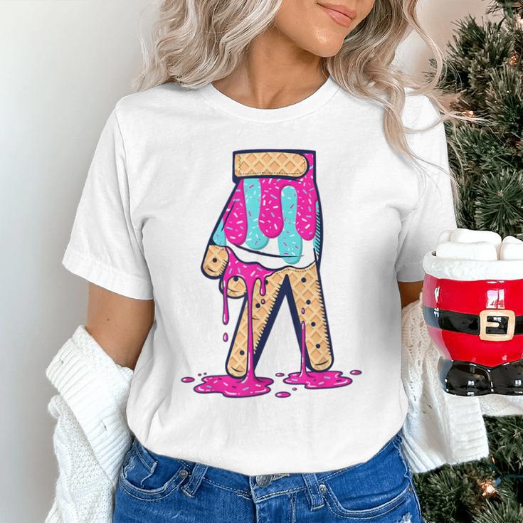 Baseball Ice Cream Drip Boys Glove Sprinkles Baseball Lover Unisex T-Shirt Baseball Ice Cream Drip Boys Glove Sprinkles Baseball Lover Unisex T-Shirt