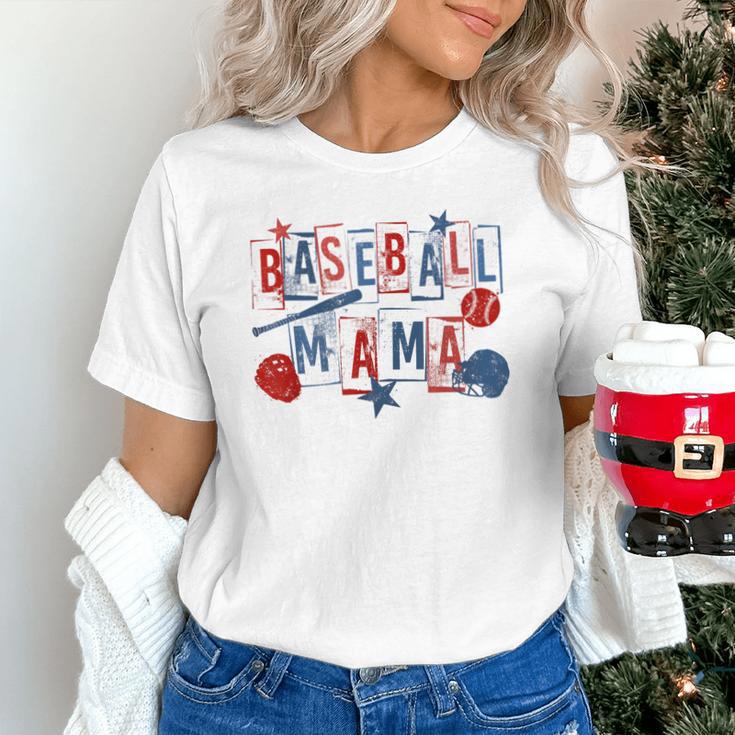Baseball Mama Mom Mother Vintage Game Day Unisex T-Shirt