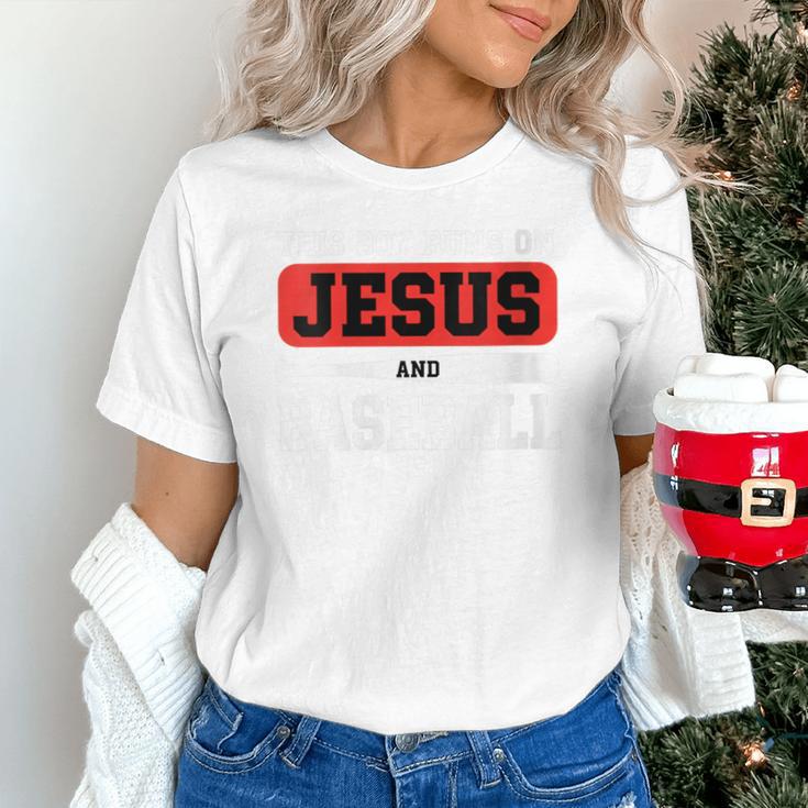 This Boy Runs On Jesus And Baseball Christian Baseball Unisex T-Shirt This Boy Runs On Jesus And Baseball Christian Baseball Unisex T-Shirt