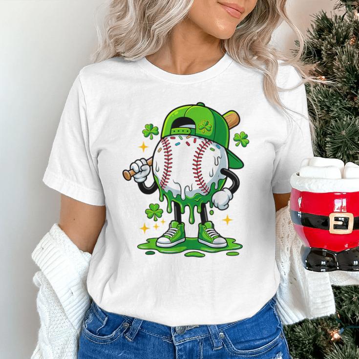 Boys St Patrick’s Day Baseball Drip Ice Cream Apparel Youth Unisex T-Shirt