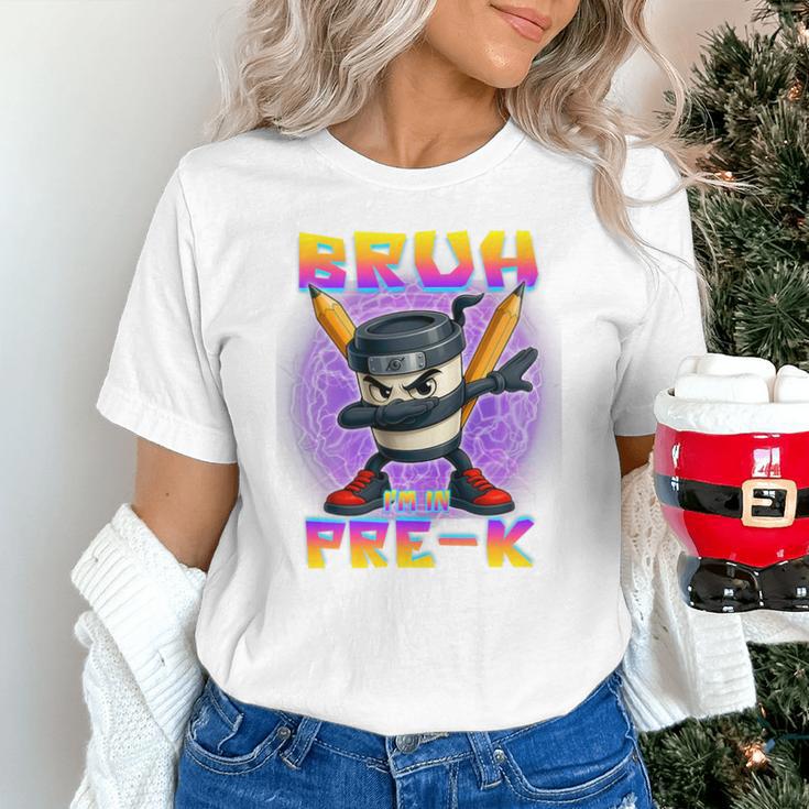 Bruh I'm In Pre-K Back To School Italian Brainrot Premium Tri-Blend Unisex T-Shirt Bruh I'm In Pre-K Back To School Italian Brainrot Premium Tri-Blend Unisex T-Shirt
