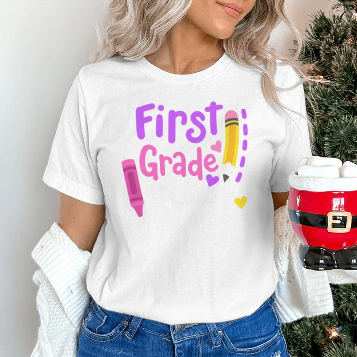 First Grade Diva Welcome Back To School 1st Grade Kids Performance Unisex T-Shirt First Grade Diva Welcome Back To School 1st Grade Kids Performance Unisex T-Shirt