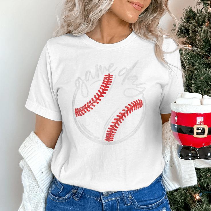 Game Day Baseball Baseball Lovers Softball Life Mom Premium Tri-Blend Unisex T-Shirt Game Day Baseball Baseball Lovers Softball Life Mom Premium Tri-Blend Unisex T-Shirt
