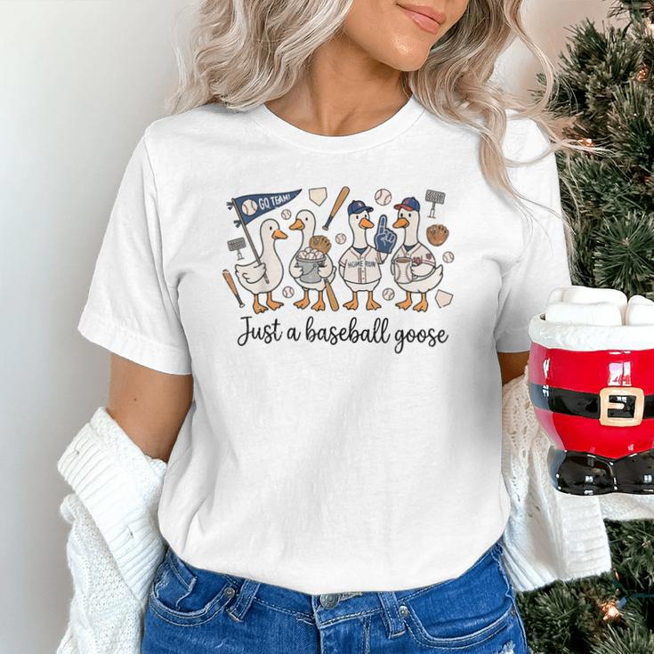Game Day Just A Baseball Goose Cute Duck Team Sports Unisex T-Shirt Game Day Just A Baseball Goose Cute Duck Team Sports Unisex T-Shirt