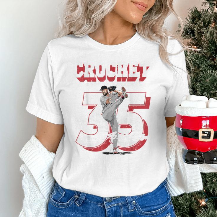 Garrett Crochet Boston Baseball Players MLBGCR201M Unisex T-Shirt Garrett Crochet Boston Baseball Players MLBGCR201M Unisex T-Shirt