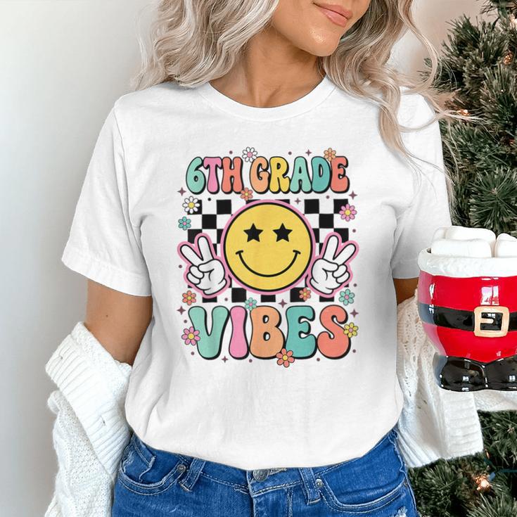 Groovy Sixth 6TH Grade Vibes Back To School First Day Kids Unisex T-Shirt Groovy Sixth 6TH Grade Vibes Back To School First Day Kids Unisex T-Shirt