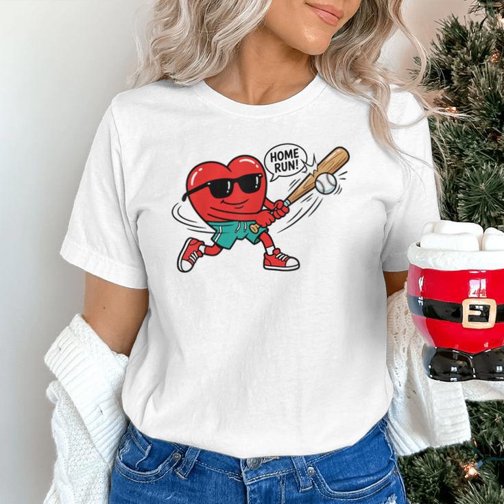 Heart Valentines Day Baseball Men Boys Kids Teens Unisex T-Shirt Heart Valentines Day Baseball Men Boys Kids Teens Unisex T-Shirt