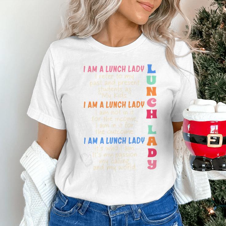 I'm A Lunch Lady Back To School Cafeteria Worker Squad Unisex T-Shirt I'm A Lunch Lady Back To School Cafeteria Worker Squad Unisex T-Shirt