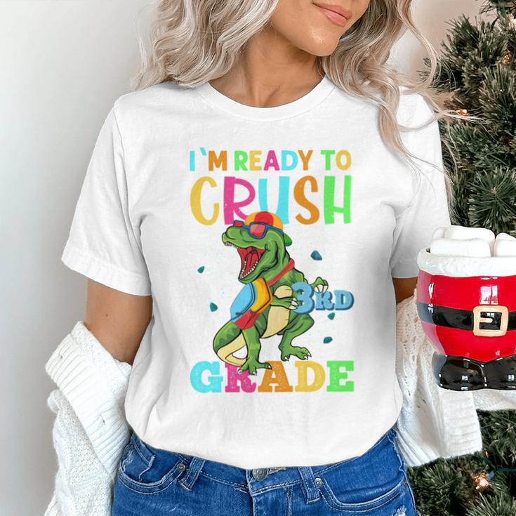 I'm Ready To Crush 3rd Grade Dinosaur Back To School Unisex T-Shirt I'm Ready To Crush 3rd Grade Dinosaur Back To School Unisex T-Shirt
