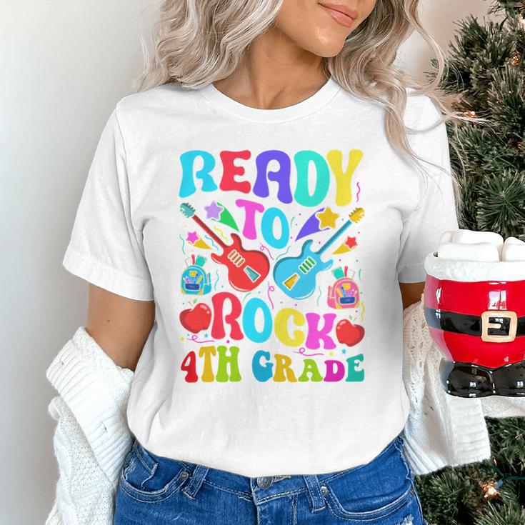 Im Ready To Rock 4th Grade Back To School 4th Grade Guitar Performance Unisex T-Shirt