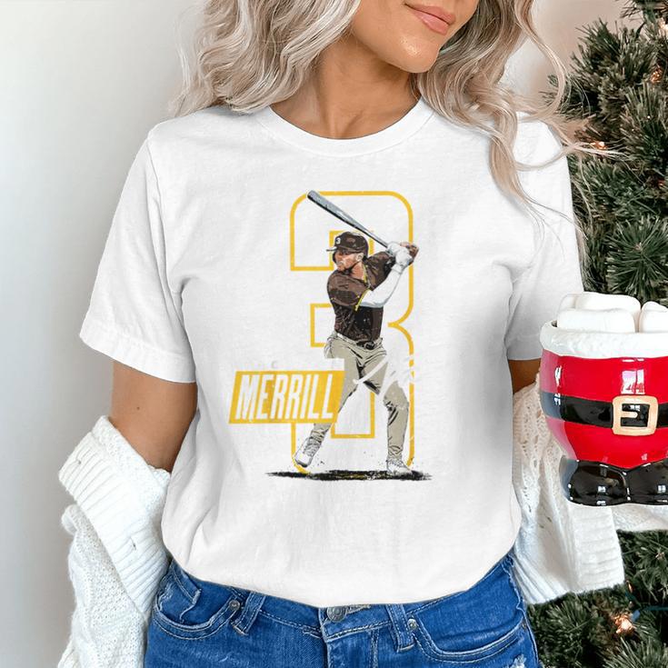 Jackson Merrill San Diego MLB Baseball Player MLBJME202M Unisex T-Shirt Jackson Merrill San Diego MLB Baseball Player MLBJME202M Unisex T-Shirt