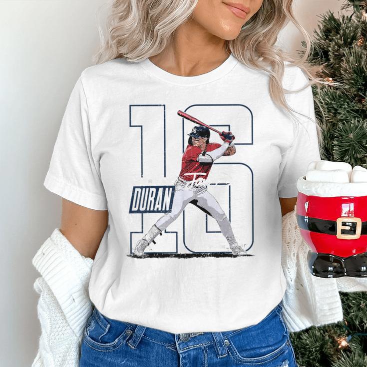 Jarren Duran Boston MLB Baseball Players MLBJDU202M Unisex T-Shirt Jarren Duran Boston MLB Baseball Players MLBJDU202M Unisex T-Shirt