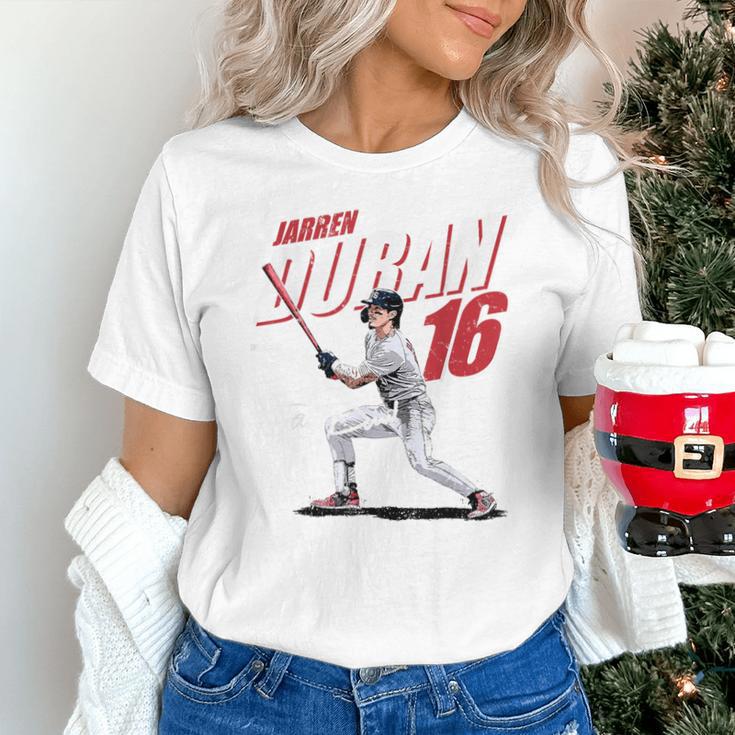 Jarren Duran Boston MLB Baseball Players MLBJDU204M Unisex T-Shirt