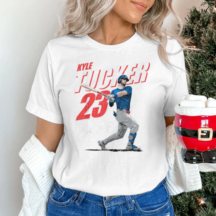 Kyle Tucker Los Angeles D Baseball Players MLBKYT204M Unisex T-Shirt