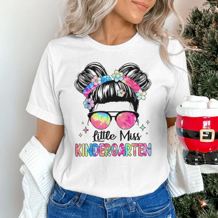 Little Miss Kindergarten Girls Kids Back To School Kinder Unisex T-Shirt