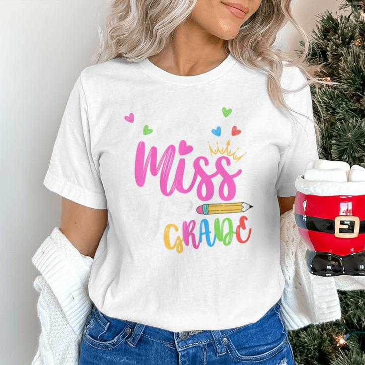 Little Misss Third Grade Back To School 3rd Grader Girl Unisex T-Shirt Little Misss Third Grade Back To School 3rd Grader Girl Unisex T-Shirt