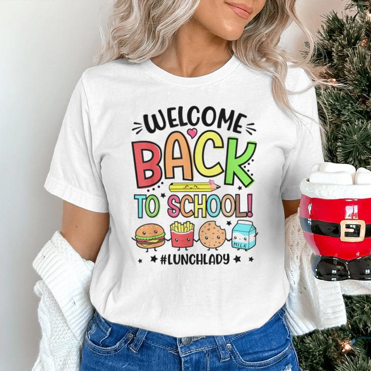 Lunch Lady Welcome Back To School 1st Day Of School Unisex T-Shirt Lunch Lady Welcome Back To School 1st Day Of School Unisex T-Shirt