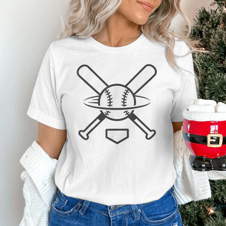 Minimalist Baseball Clean Sports Graphic Tee For Fan Players Unisex T-Shirt Minimalist Baseball Clean Sports Graphic Tee For Fan Players Unisex T-Shirt
