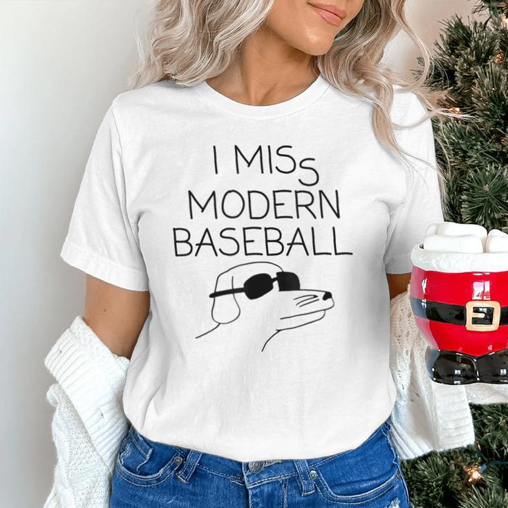 I Miss Modern Baseball Vintage Baseball Meme Tee Unisex T-Shirt