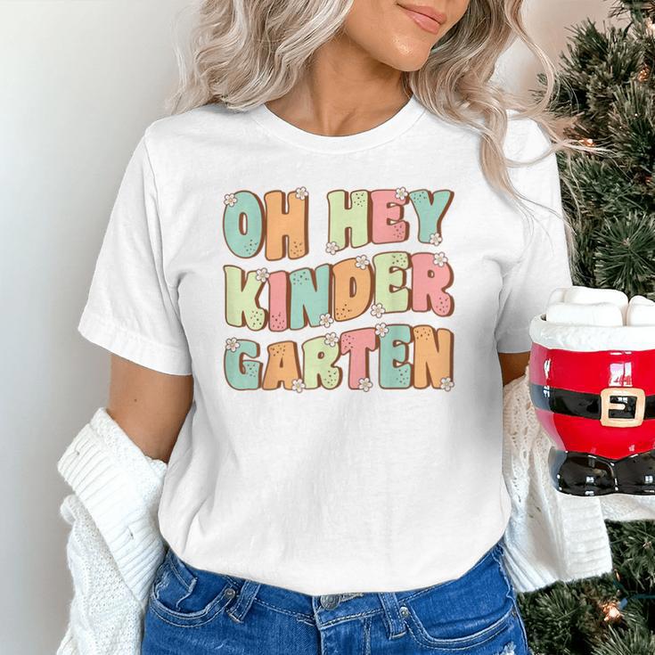 Oh Hey Kindergarten Cute Groovy Back To School Kindergarten Unisex T-Shirt Oh Hey Kindergarten Cute Groovy Back To School Kindergarten Unisex T-Shirt