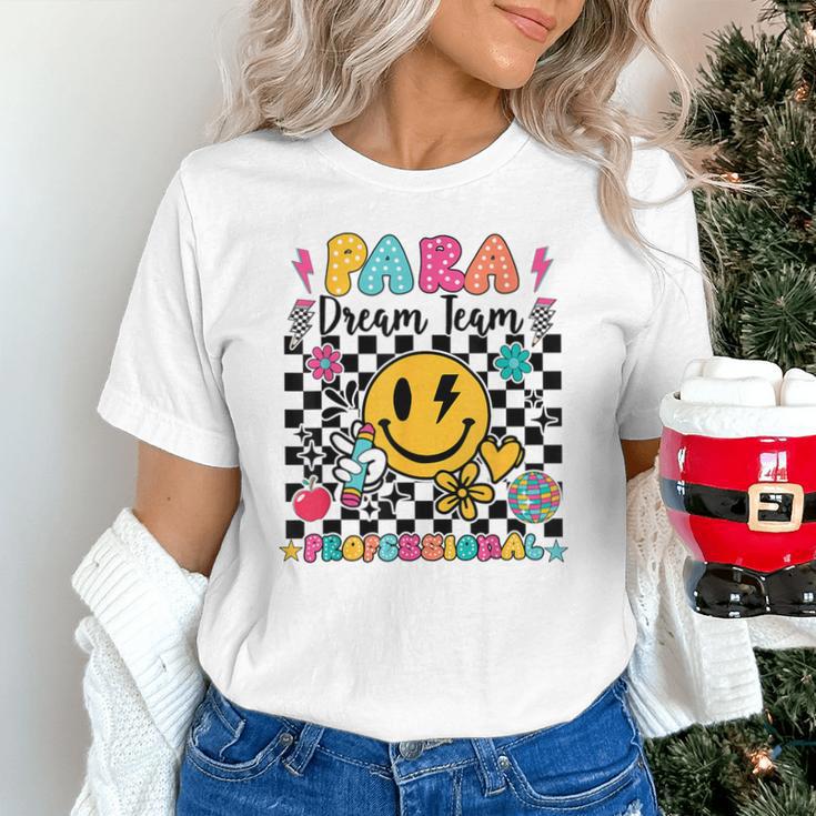 Para Dream Team Paraprofessional First Day Back To School Unisex T-Shirt Para Dream Team Paraprofessional First Day Back To School Unisex T-Shirt