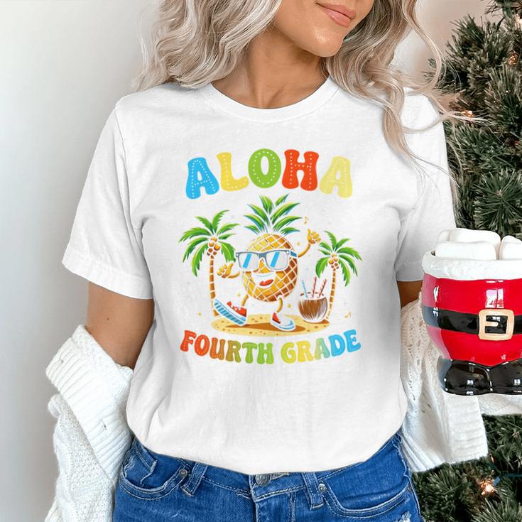 Pinapple Beach Back To School Day Aloha Fourth Grade Performance Unisex T-Shirt Pinapple Beach Back To School Day Aloha Fourth Grade Performance Unisex T-Shirt