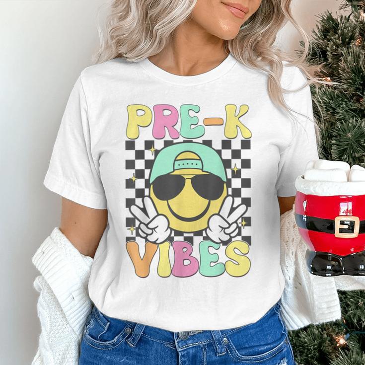 Pre-K Vibes Smile Face Back To School Pre-K Unisex T-Shirt Pre-K Vibes Smile Face Back To School Pre-K Unisex T-Shirt