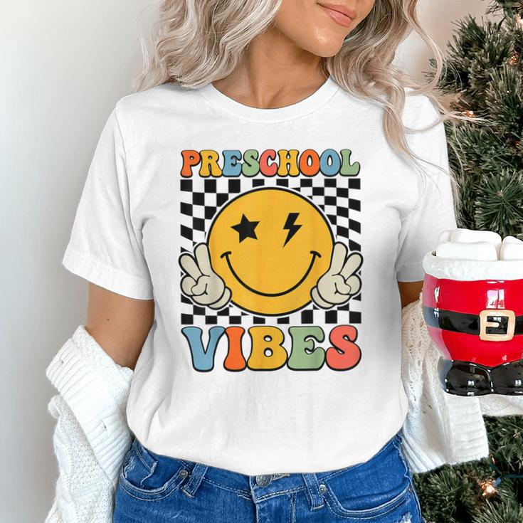 Preschool Vibes Retro Groovy Back To School Pre-K Unisex T-Shirt Preschool Vibes Retro Groovy Back To School Pre-K Unisex T-Shirt
