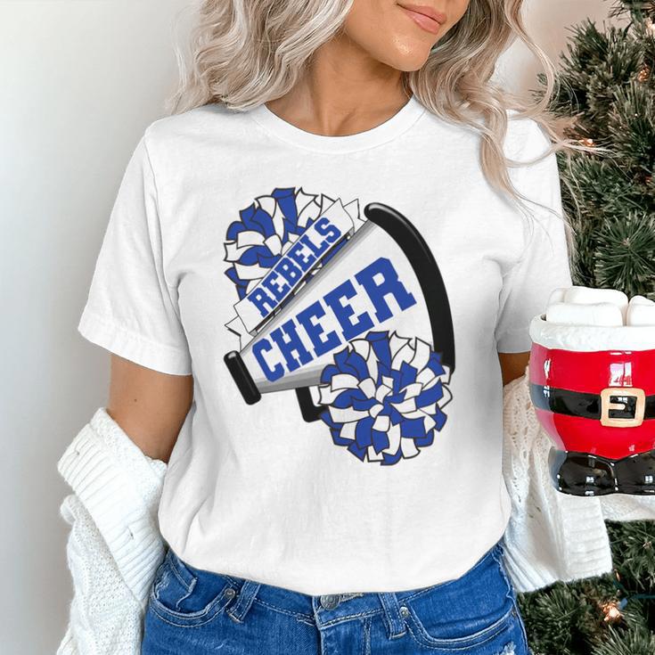 Rebels Cheer Back To School Cheerleading Spirit B Premium Tri-Blend Unisex T-Shirt