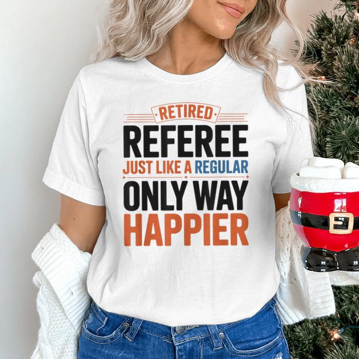 Retired Basketball Referee For Baseball Refs Unisex T-Shirt Retired Basketball Referee For Baseball Refs Unisex T-Shirt