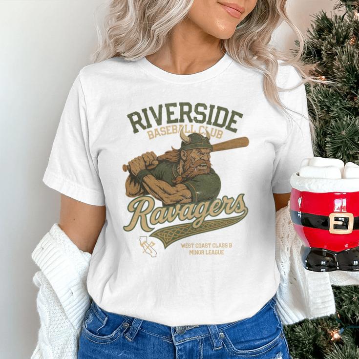 Riverside Ravagers Retro Minor League Baseball Unisex T-Shirt Riverside Ravagers Retro Minor League Baseball Unisex T-Shirt