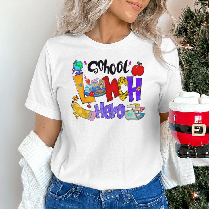School Lunch Hero Cafeteria Squad Workers Back To School Unisex T-Shirt School Lunch Hero Cafeteria Squad Workers Back To School Unisex T-Shirt