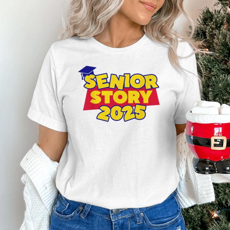 Senior 2025 Story Class Of 2025 Back To School 2025 Grad 25 Unisex T-Shirt Senior 2025 Story Class Of 2025 Back To School 2025 Grad 25 Unisex T-Shirt