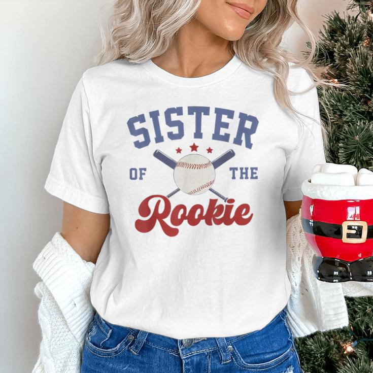 Sister Of Rookie 1st Birthday Baseball Boy Family Matching Unisex T-Shirt Sister Of Rookie 1st Birthday Baseball Boy Family Matching Unisex T-Shirt
