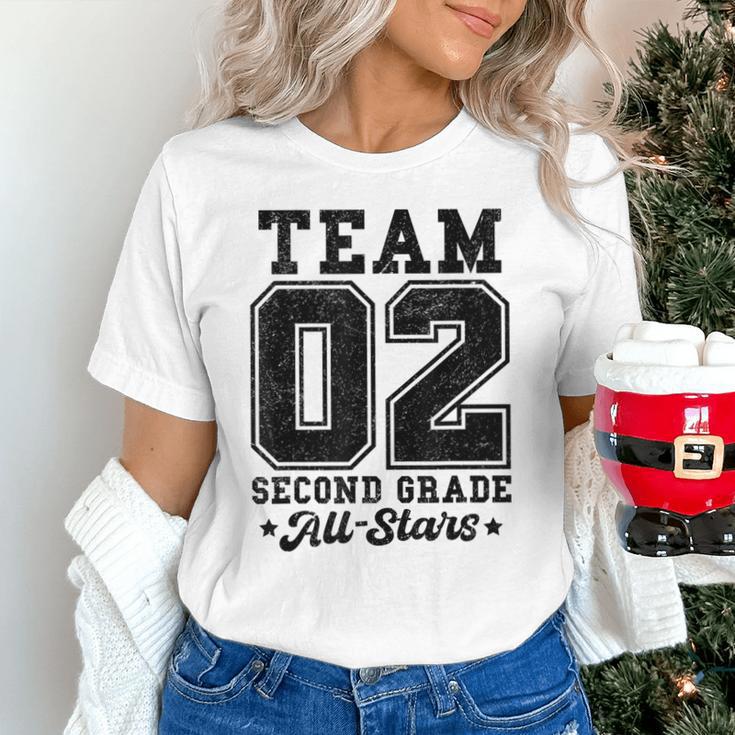Team 2nd Grade All-Stars Back To School Sports Jersey Unisex T-Shirt Team 2nd Grade All-Stars Back To School Sports Jersey Unisex T-Shirt