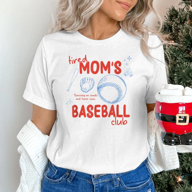Tired Baseball Mom Club Baseball Mama Mother's Day Unisex T-Shirt Tired Baseball Mom Club Baseball Mama Mother's Day Unisex T-Shirt
