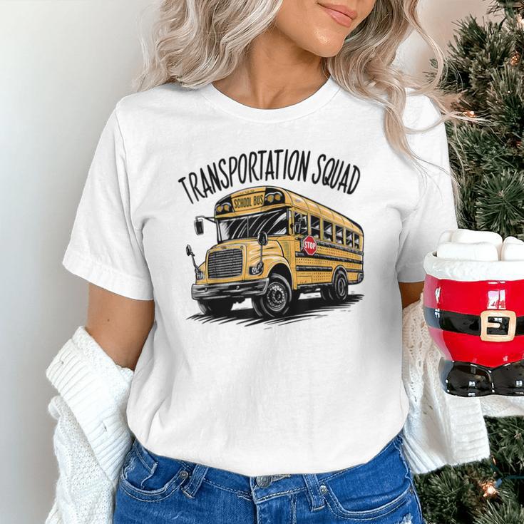 Transportation Squad Bus Drivers Back To School Unisex T-Shirt