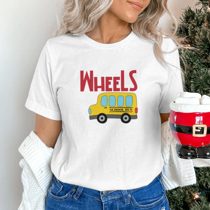 Wheels On The Bus Kids Back To School Unisex T-Shirt