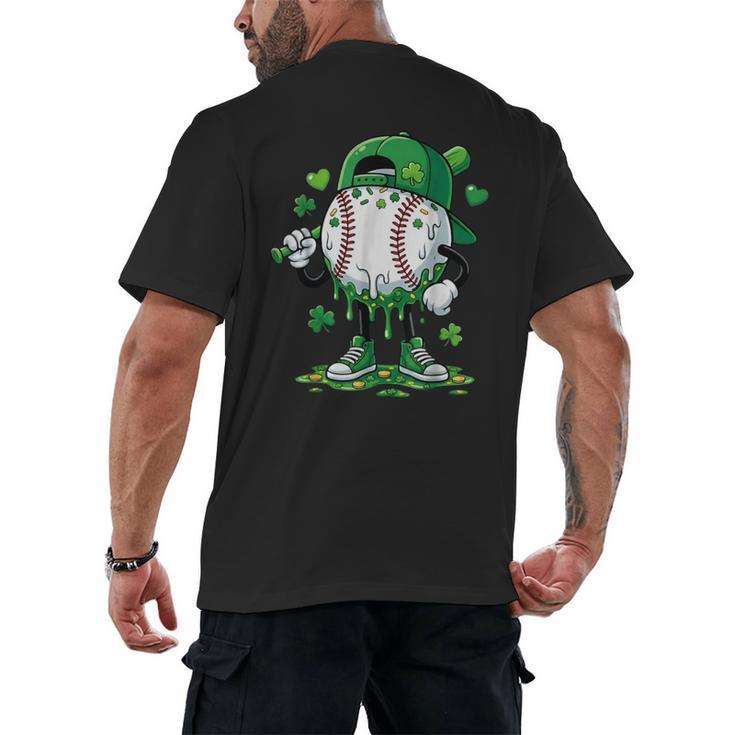 Baseball Icecream Apparel Youth Boy St Patrick's Day Men's Back Print T-Shirt