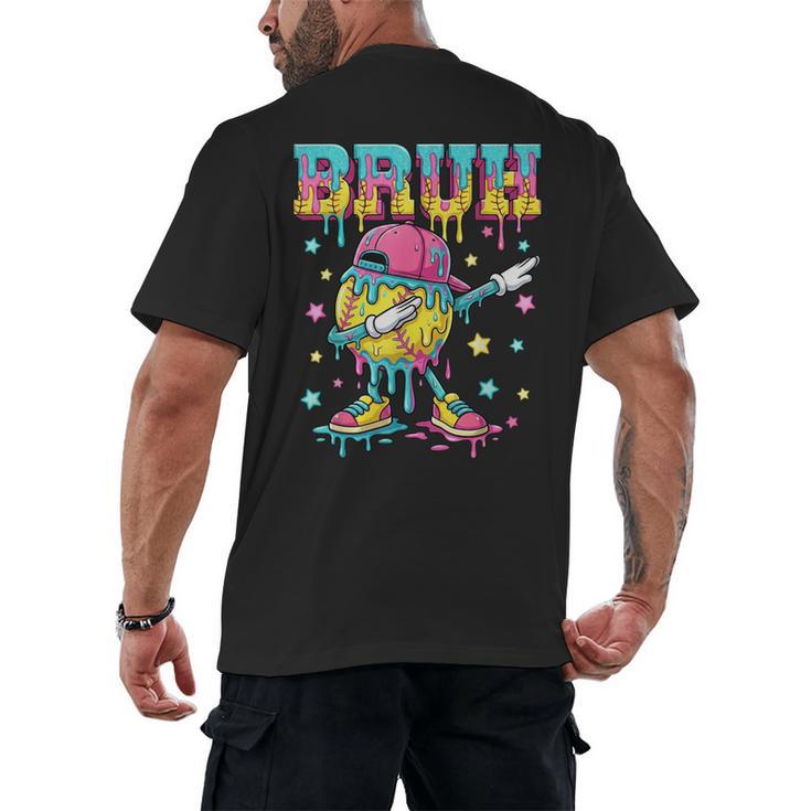Baseball Life Style Apparel Youth Drip Baseball Boys Kid Men's Back Print T-Shirt