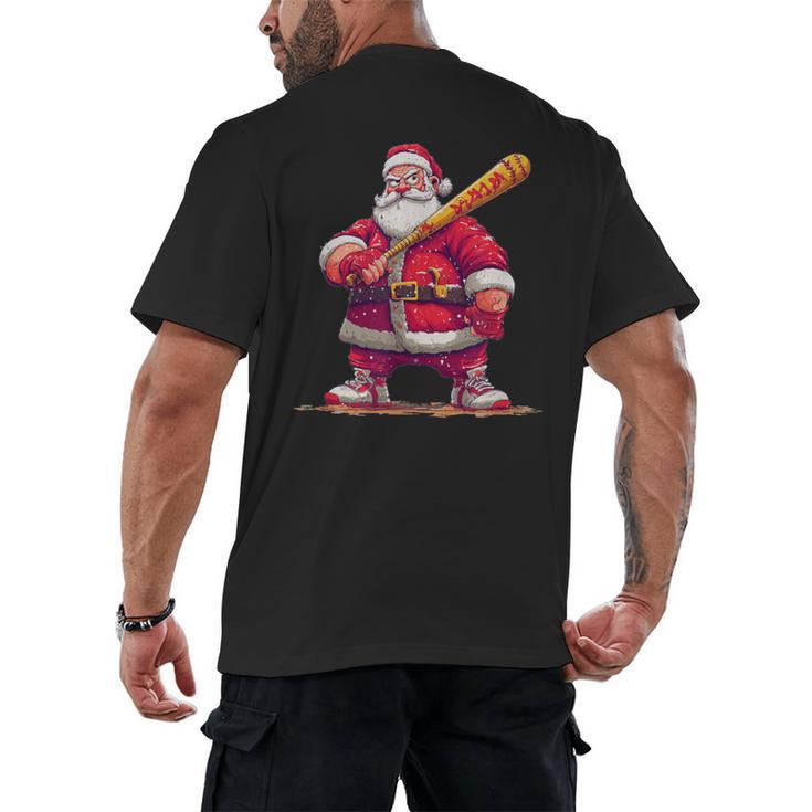 Festive Baseball Bat Costume For Adults And Kids Men's Back Print T-Shirt