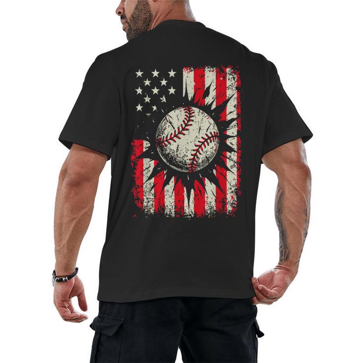 Ice Cream Baseball Drip Respect The Drip Youth Boy Baseball Men's Back Print T-Shirt