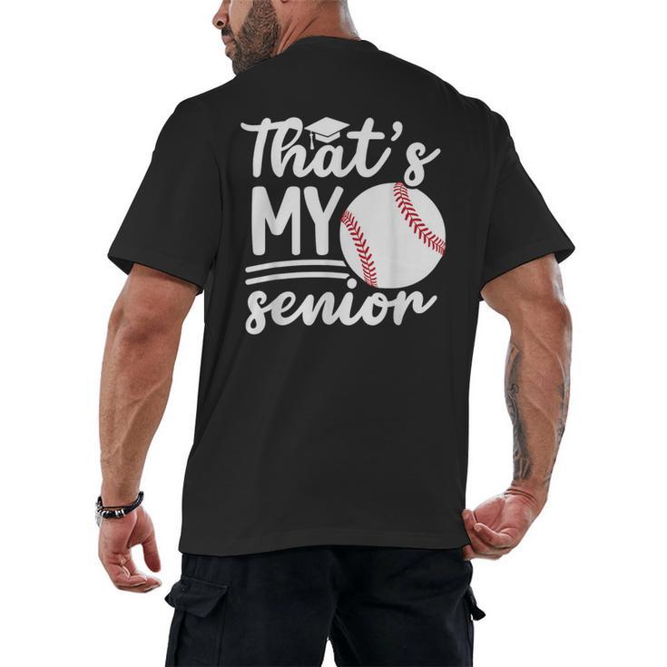 My Senior Baseball Senior Mom 2026 Baseball Senior Mama Men's Back Print T-Shirt My Senior Baseball Senior Mom 2026 Baseball Senior Mama Men's Back Print T-Shirt