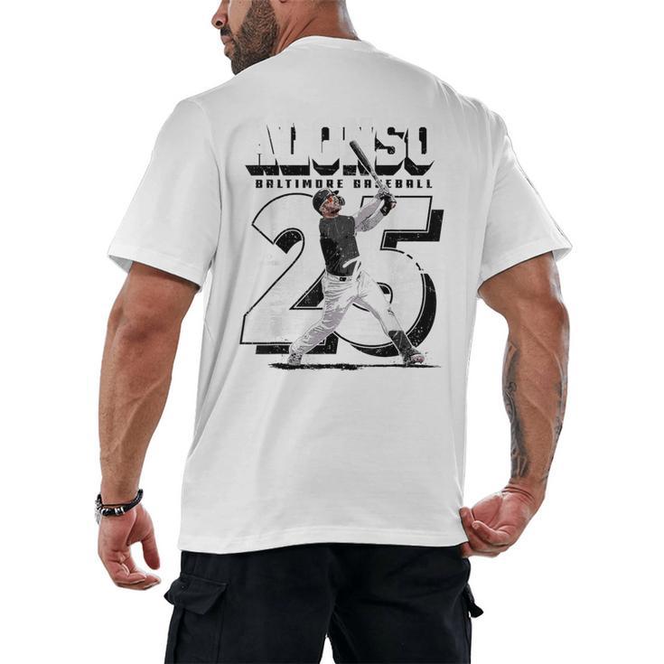 Pete Alonso Baltimore Baseball Players MLBPAL204M Men's Back Print T-Shirt