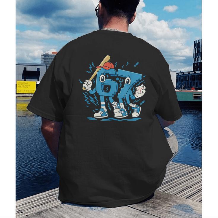 67 Six Seven 6-7 Italian Brainrot Kids Baseball Men's Back Print T-Shirt 67 Six Seven 6-7 Italian Brainrot Kids Baseball Men's Back Print T-Shirt