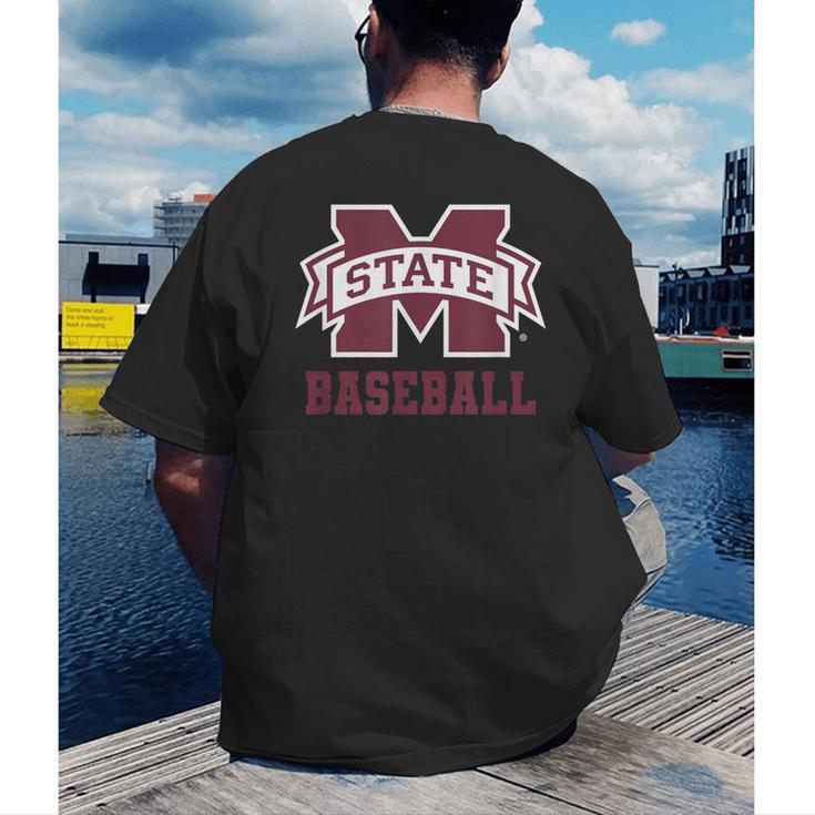 Mississippi State Baseball Bulldogs NCAA MS16 Men's Back Print T-Shirt Mississippi State Baseball Bulldogs NCAA MS16 Men's Back Print T-Shirt